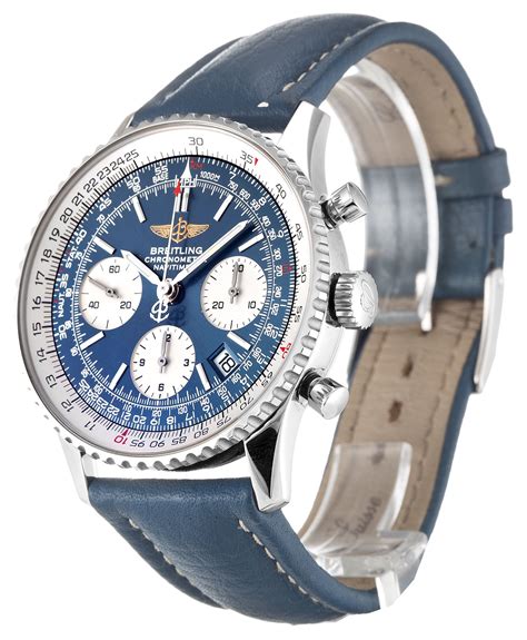 breitling chronometre navitimer a23322 subdial 24|breitling navitimer a23322 blue.